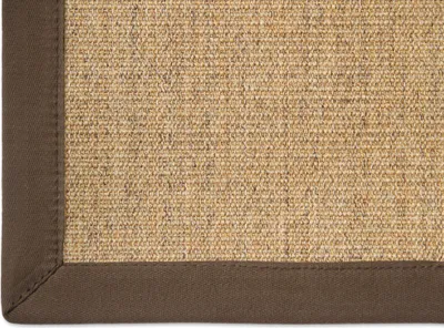 Produktbild von Astra Sisal Teppich Manaus mit Bordüre Farbe cognac coffee 100% Sisal - 18 Größen, Größe: 80x160 cm