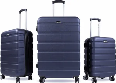 Image de Aga Travel Ensemble de valises de voyage MR4650 Bleu