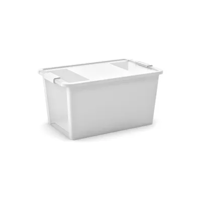 Obrázok produktu pre Bi box L 40 litrov kombinovaný priehľadný/biely