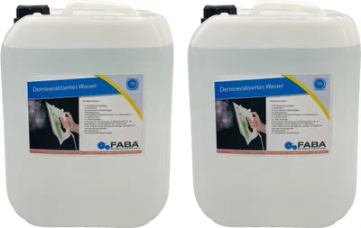Produktbild von Demineralisiertes Wasser  2 x 10 Liter Kanister
