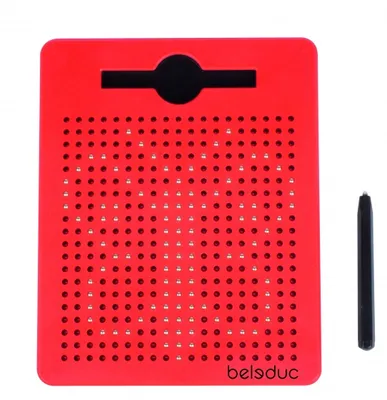 Obrázok produktu pre magnetické kresliace tabuľky červené 24 kusov