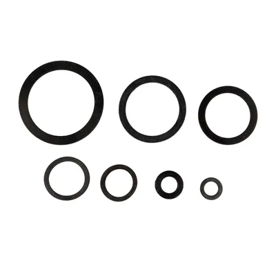 Produktbild von tecuro Gummidichtung 3/8 Zoll (9,6 x 14,5 x 1,90 mm) für Überwurfmuttern Sanitär-Heizungsinstallation