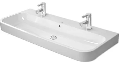Obrázek produktu pro Dvojumyvadlo na skříňku DURAVIT sanitární keramika bílá 120 x 50,5 x 17 cm 2318120024