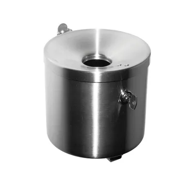 Produktbild von TKG Rondo senior Wandaschenbecher Edelstahl abschließbar, 1 St.