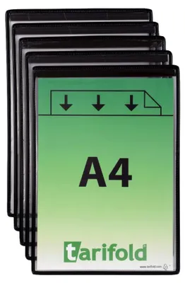 Obrázek produktu pro Magnetická tabule A4 černá ( 1Polyuretan5 kusů )