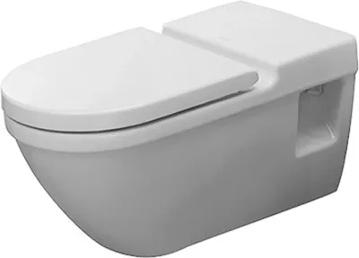 Produktbild von Duravit Wand-WC, Tiefspüler Starck 3 Vital 37x70cm, 6 l, barrierefrei, weiß
