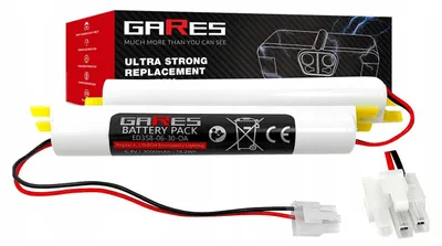 Obrázek produktu pro GARES Akumulátor Baterie pro LiFePO4 | 6,4V 3,0Ah | Zesílená série High-Performance | Vysoký výkon