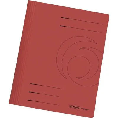 Zdjęcie produktu dla herlitz Schnellhefter easy orga, Manilakarton, rot