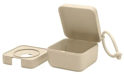 Zdjęcie produktu dla Etui na smoczek do sterylizacji 2w1, BIBS, beżowe