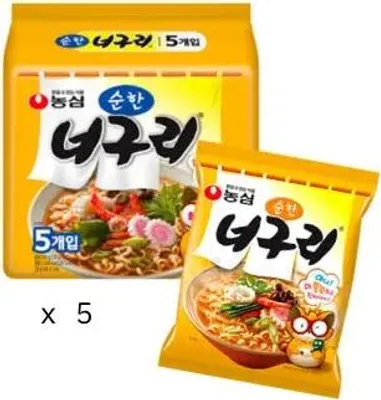 Produktbild von Nong Shim Ramen Nudeln Neoguri Seafood mild 120g