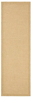 Produktbild von benuta Basic In- & Outdoor Teppich Wohnzimmer Iowa - Beige 80x250 cm - Boho Jute-Look wetterfest für Balkon, Terrasse - Schlafzimmer, Küchenteppich & Wohnzimmerteppich - Strapazierfähig & Robust