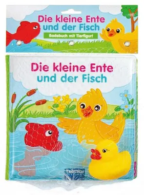 Produktbild von Badebuch Die kleine Ente und der Fisch