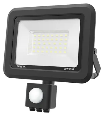 Produktbild von Braytron LED Strahler mit Bewegungsmelder Außen Garage Garten superhell Lampe 20W IP54 6500K