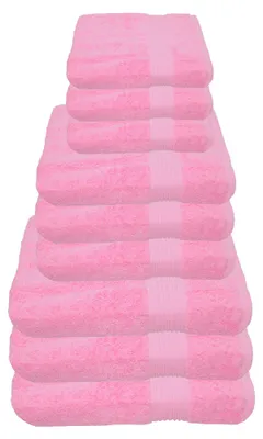 Produktbild von Julie Julsen Handtuch Set Babyrosa,Set:9 tlg. 3 Bade- 3 Hand- 3 Gästetücher