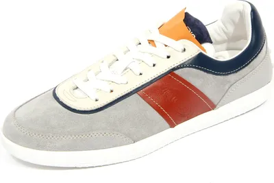 Produktbild von G5158 sneaker donna TOD'S grey/blue/brown suede/leather shoes woman