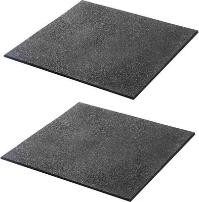 Immagine prodotto di Tappetini antivibrazioni per lavatrici e asciugatrici - Tappetini antiscivolo in gomma, 60 x 60 cm