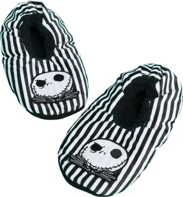 Produktbild von The Nightmare Before Christmas - Hausschuhe für Herren/Damen Uni TT274 (37 EU - 39,5 EU) (Schwarz/Weiß)