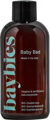 Produktbild von Duftstofffreies Babybad 200 ml für Neugeborene, milde Reinigung und feuchtigkeitsspendend