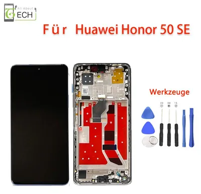 Produktbild von Für Huawei Nova 9 SE / Honor 50 SE LCD Display mit Rahmen Touchscreen