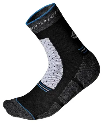 Produktbild von Sir Safety ZOAGLI Arbeitssocken 10 Paar, 60 % Polyester, 39, Schwarz