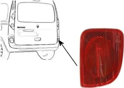 Produktbild von VAN WEZEL Nebelschlussleuchte 4312940 Rechts Stoßfänger für RENAULT KANGOO Express (FW0/1)