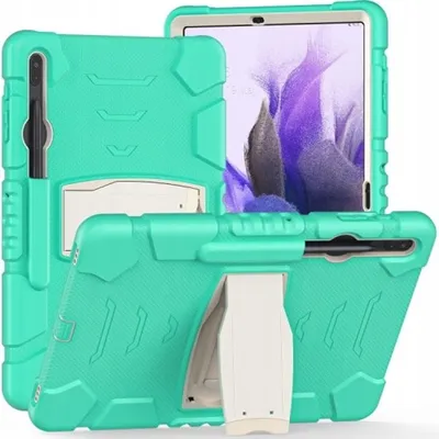 Immagine prodotto di Custodia per Galaxy Tab S7 Armoured con supporto e penna stilo Mint