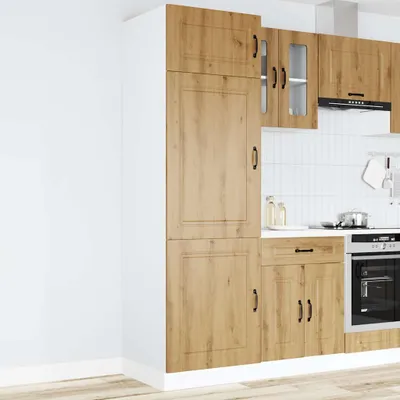 Produktbild von "2026 Promotion" Küchenschrank - Sideboard Küche - Kalmar Artisan-Eiche Holzwerkstoff - Mehrzweckschrank CC31295