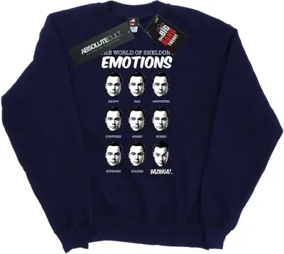 Produktbild von The Big Bang Theory - Sweatshirt für Herren BI744 (3XL) (Marineblau)