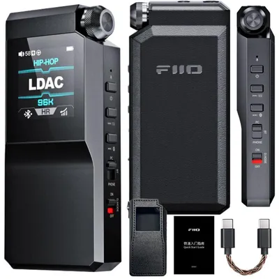 Produktbild von FiiO BTR17 - Schwarz - Tragbarer DAC mit Kopfhörerverstärker
