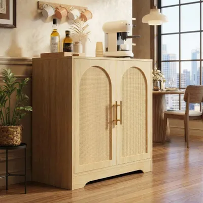 Produktbild von Sideboard Kommode Anrichte Aufbewahrungsschrank  Natur Holzoptik