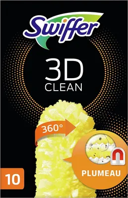 Produktbild von Swiffer - Staubwedel 3D Clean Nachfüllpackung, 10er-Pack