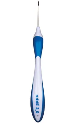 Zdjęcie produktu dla Addi Crochet Hooks 141-7 Aluminiowe haczyki 2 mm 17 cm