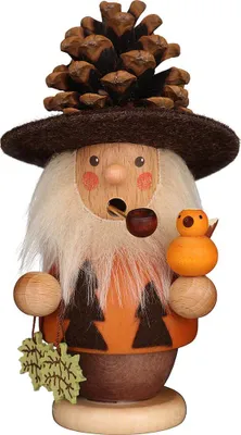 Produktbild von Zapfenmann natur (14,5cm) Räuchermann von Christian Ulbricht