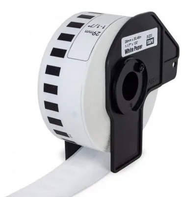 Obrázek produktu pro PRINTLINE kompatibilní etikety s Brother DK-22210, papírová role 29 x 30,48m