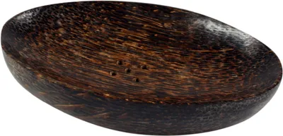 Produktbild von Kokosholz Seifenschale Oval, Braun, 2*8*14 cm, Seifenschalen