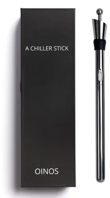 Produktbild von Weinkühler Stab Weinkühlstab Weinbelüfter - Edelstahl - 3-in-1 - Vollformat und 3/4-Format - Weinstopfen und Belüfter