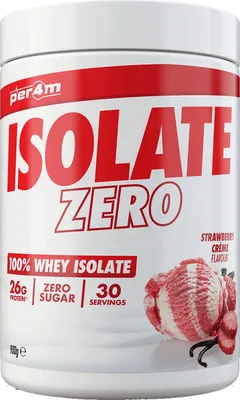 Produktbild von Per4m Whey Isolate Zero (900g) Strawberry Creme - Eiweiße - Molkenprotein-Isolat