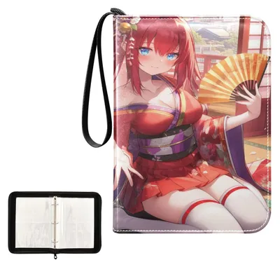 Image de Album de cartes d'anime japonais avec des pochettes amovibles recto-verso