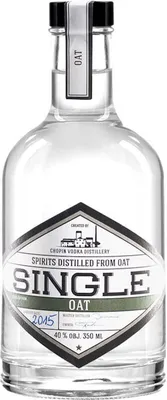 Produktbild von Wodka Single Oat 0,35L | Vodka |350 ml | 40% Alkohol | Destylarnia Chopin | Geschenkidee | 18+