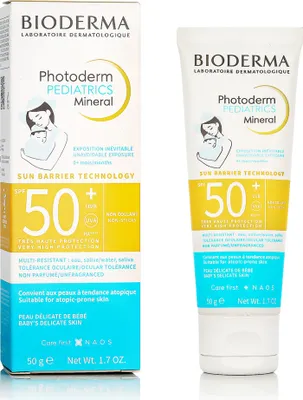Obrázek produktu pro Bioderma krém Bioderma Photoderm Pediatrics Mineral SPF50+ 50gr