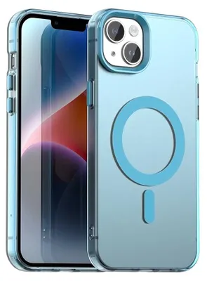 Produktbild von Techsuit – CandyCase MagSafe Hülle für iPhone 13 – blau