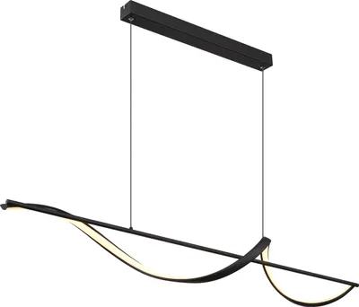 Produktbild von Globo Lighting Hängeleuchte Metall schwarz matt, LED