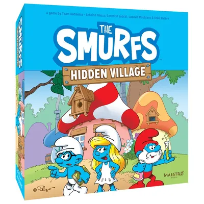 Produktbild von The Smurfs Hidden Village - Brettspiel - EN Version