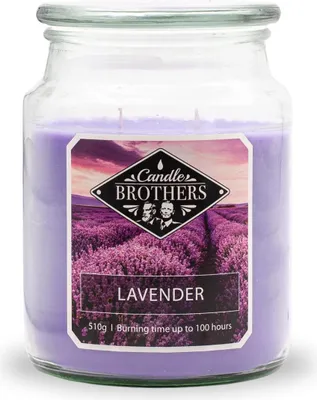 Produktbild von Candle Brothers Duftkerze im Glas Lavender