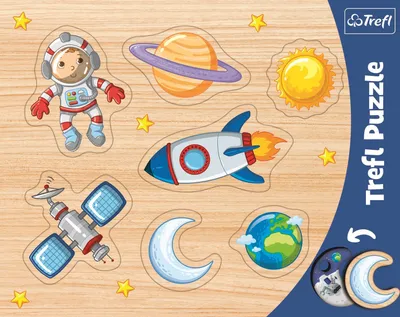 Produktbild von Trefl Konturenpuzzle, 7 Teile,