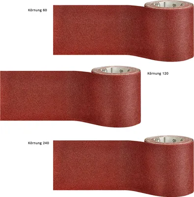 Immagine prodotto di Bosch Nastro abrasivo professionale SfWP,93mmx5m,rotolo abrasivo K60, grana:240, larghezza rotolo:93 mm