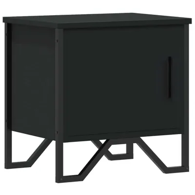 Produktbild von Nachttisch Schwarz 40x30x40 cm Holzwerkstoff