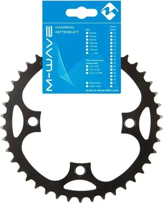 Image de Plateau de chaîne E-Bike Bosch, Brose, 42Z, noir, Ø = 104mm, Messingschlager, 352683