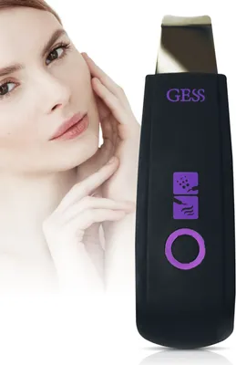 Produktbild von Ultraschallreinigungsgerät, Gesichtsreiniger, Mitesserentferner Porenreinigung Akne-Peeling, Mikrodermabrasion, Hautpflege, Massage, aufladbar GESS YOU