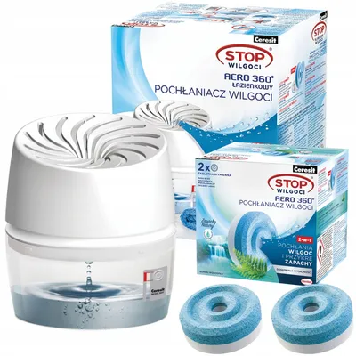 Immagine prodotto di Ceresit deumidificatore Aero 360 set con 2x 450g tabs cascata di montagna